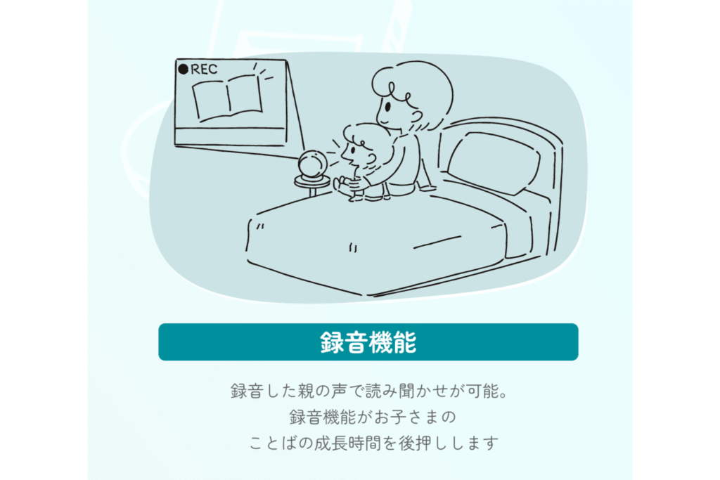 新型ドリームスイッチ　録音機能